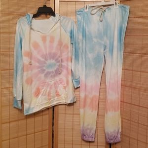 Tie Dye Sweat Set